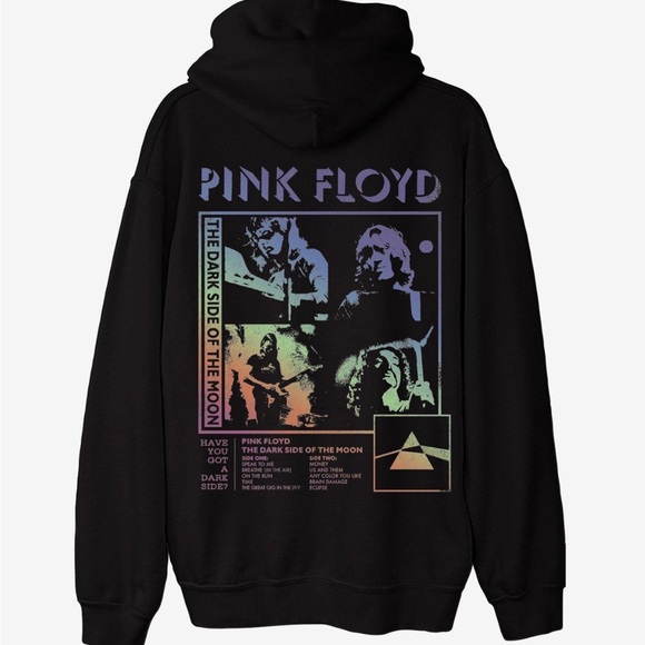 Hot Topic Other - Hot Topic Black Pink Floyd The Dark Side of The Moon 🌙Hoodie